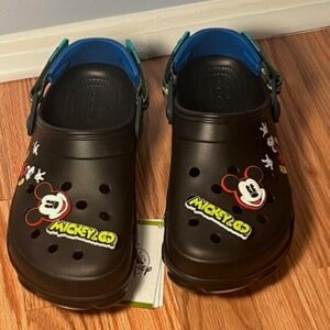 Crocs Disney Scared Mickey & Co. 50th Anniversary Adults Classic Clog W9 M7 NWT